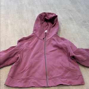 lululemon athletica Scuba Cropped Hooded Sweatshirt - M/L